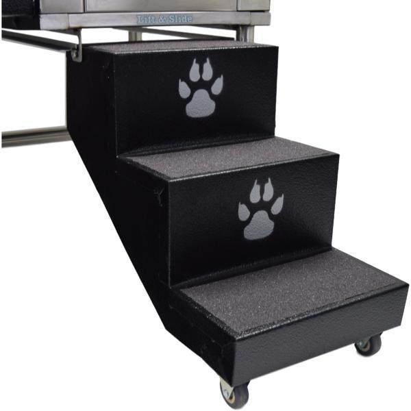 Groomer's Best Stainless Steel Elite Dog Grooming Bath Tub w/ Lift & Slide Steps