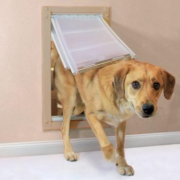 Endura Flap Pet Door for Walls - Wall Mount Dog Door