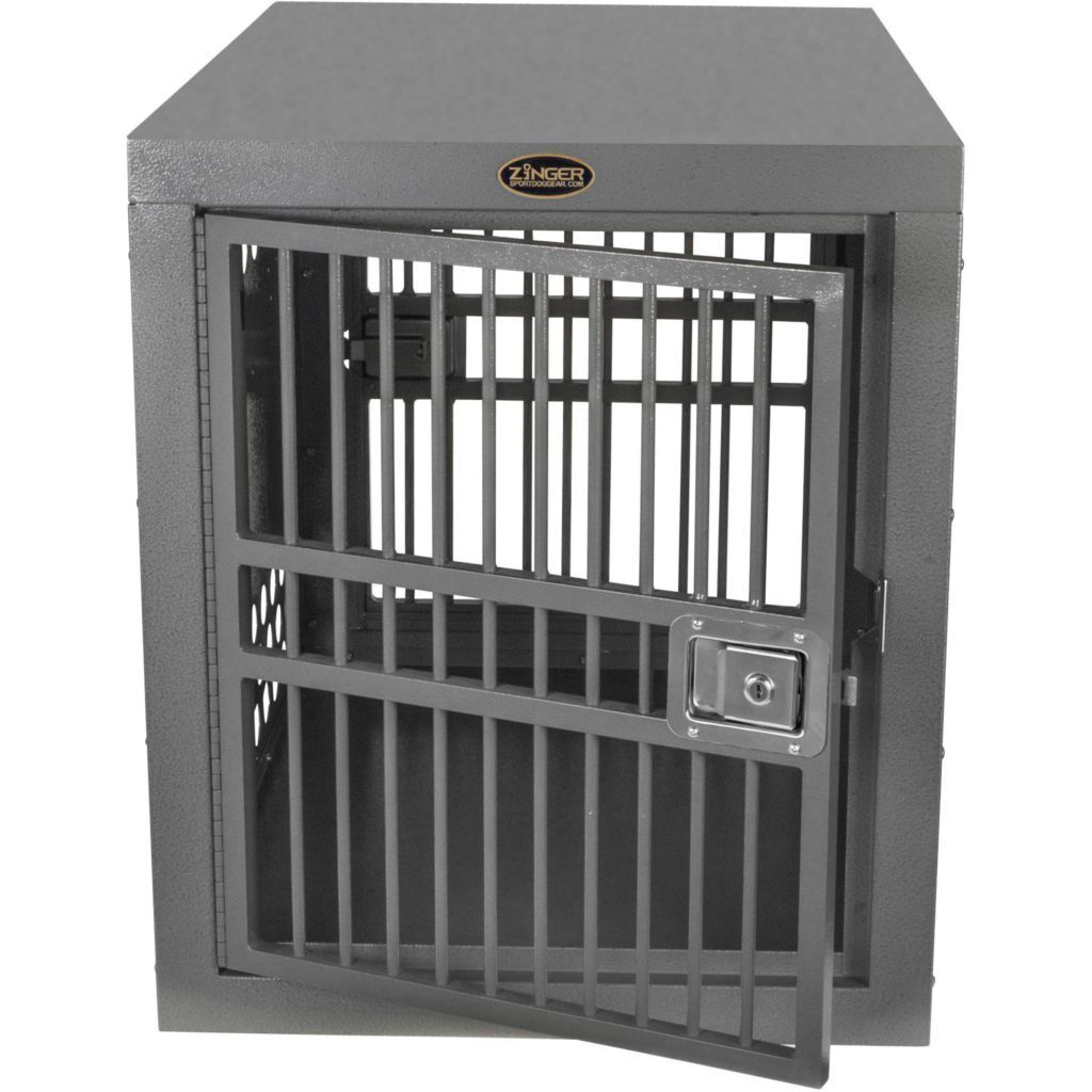 Zinger Deluxe Front/Back Entry - Double Door Dog Crate
