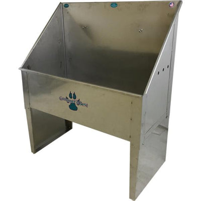 Groomer's Best Stainless Steel Standard Dog Grooming Bath Tub