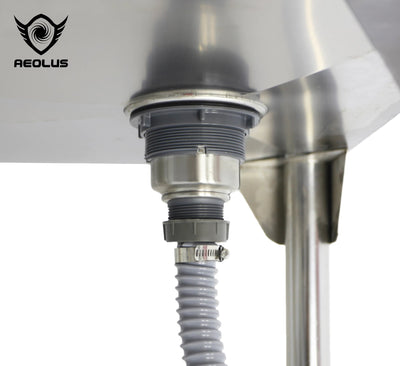 Aeolus BTS-131E Stainless Steel Electric Grooming Lift Tub