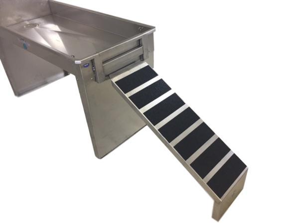Groomer's Best Stainless Steel ADA Compliant In-Line Dog Bath Grooming Tub