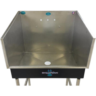 Groomer's Best Stainless Steel Elite Mini Dog Grooming Bathing Tub