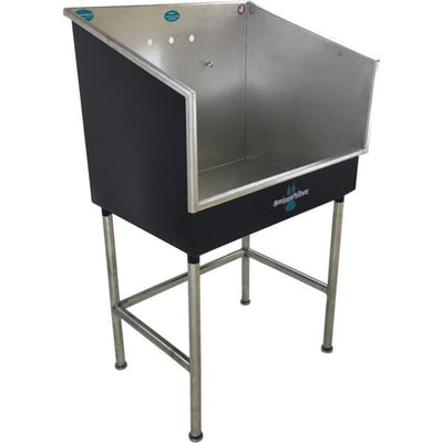 Groomer's Best Stainless Steel Elite Mini Dog Grooming Bathing Tub