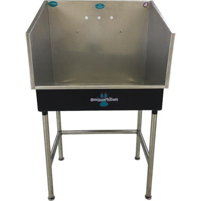 Groomer's Best Stainless Steel Elite Mini Dog Grooming Bathing Tub
