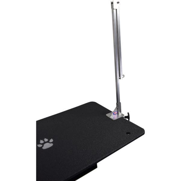 Groomer's Best Flip-Top Stainless Steel Grooming Arm with Clamp