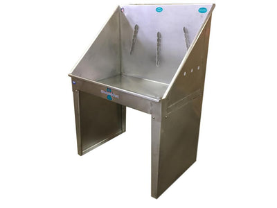 Groomer's Best Stainless Steel Standard ADA Compliant Dog Grooming Bathtub