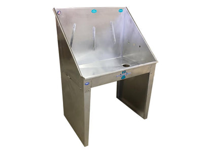 Groomer's Best Stainless Steel Standard ADA Compliant Dog Grooming Bathtub