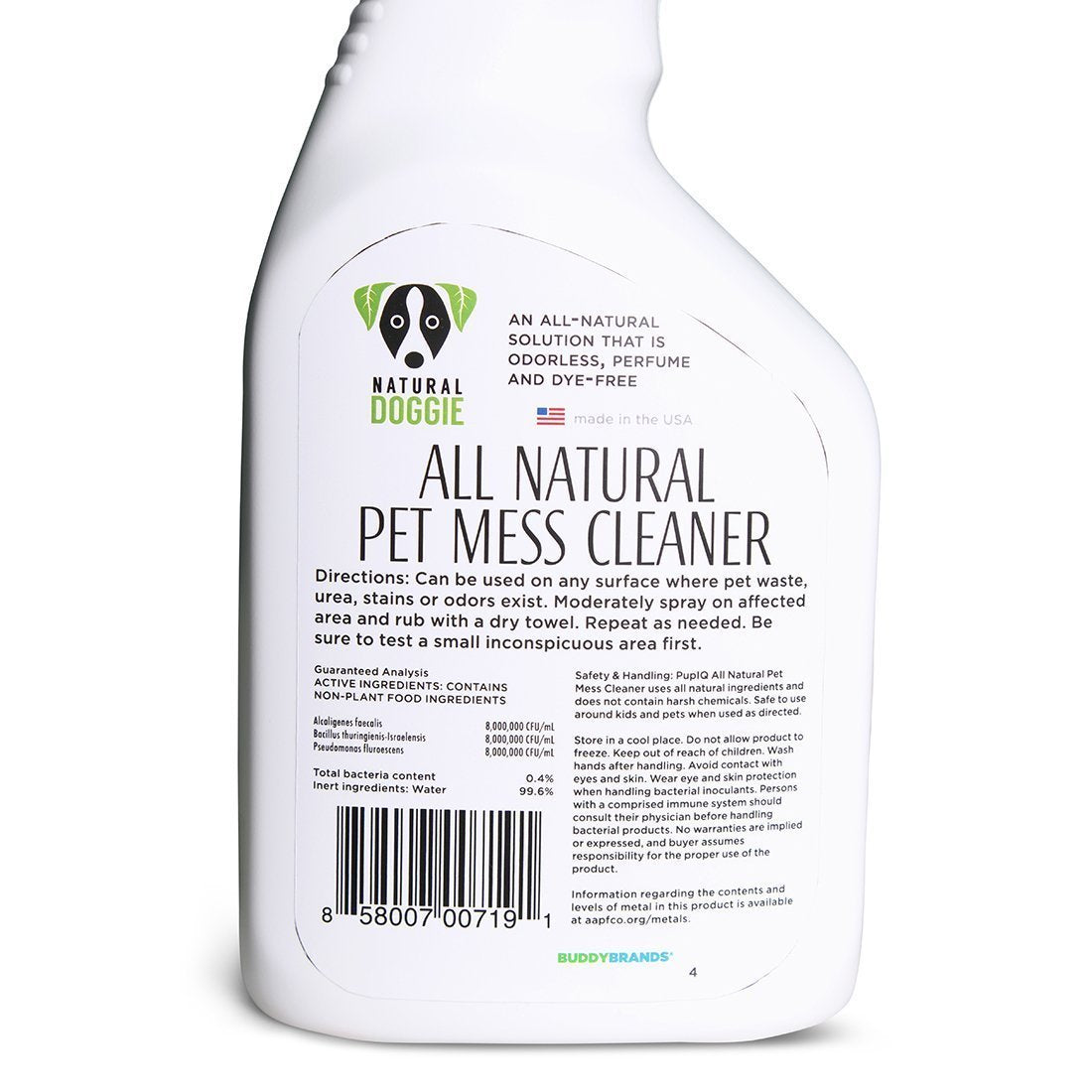 All Natural Pet Mess Cleaner