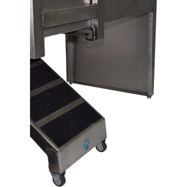 Groomer's Best Walk Through Stainless Steel Dog Grooming Tub