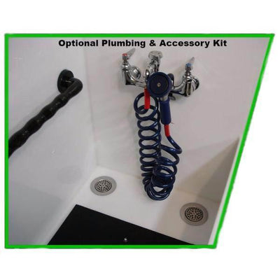 Poly Pet Tub Professional Dog Grooming Tub with Ramp
