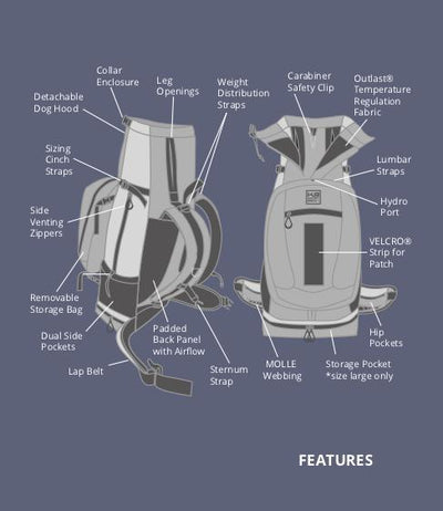 K9 Sport Sack Rover (30lbs-80lbs)