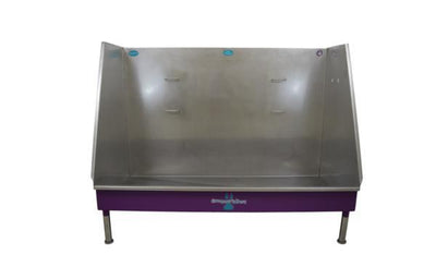 Groomer's Best Elite Stainless Steel Walk-In Dog Grooming Bathing Tub