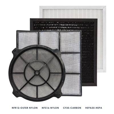 XPOWER X-3580 Professional 4-Stage HEPA Air Scrubber