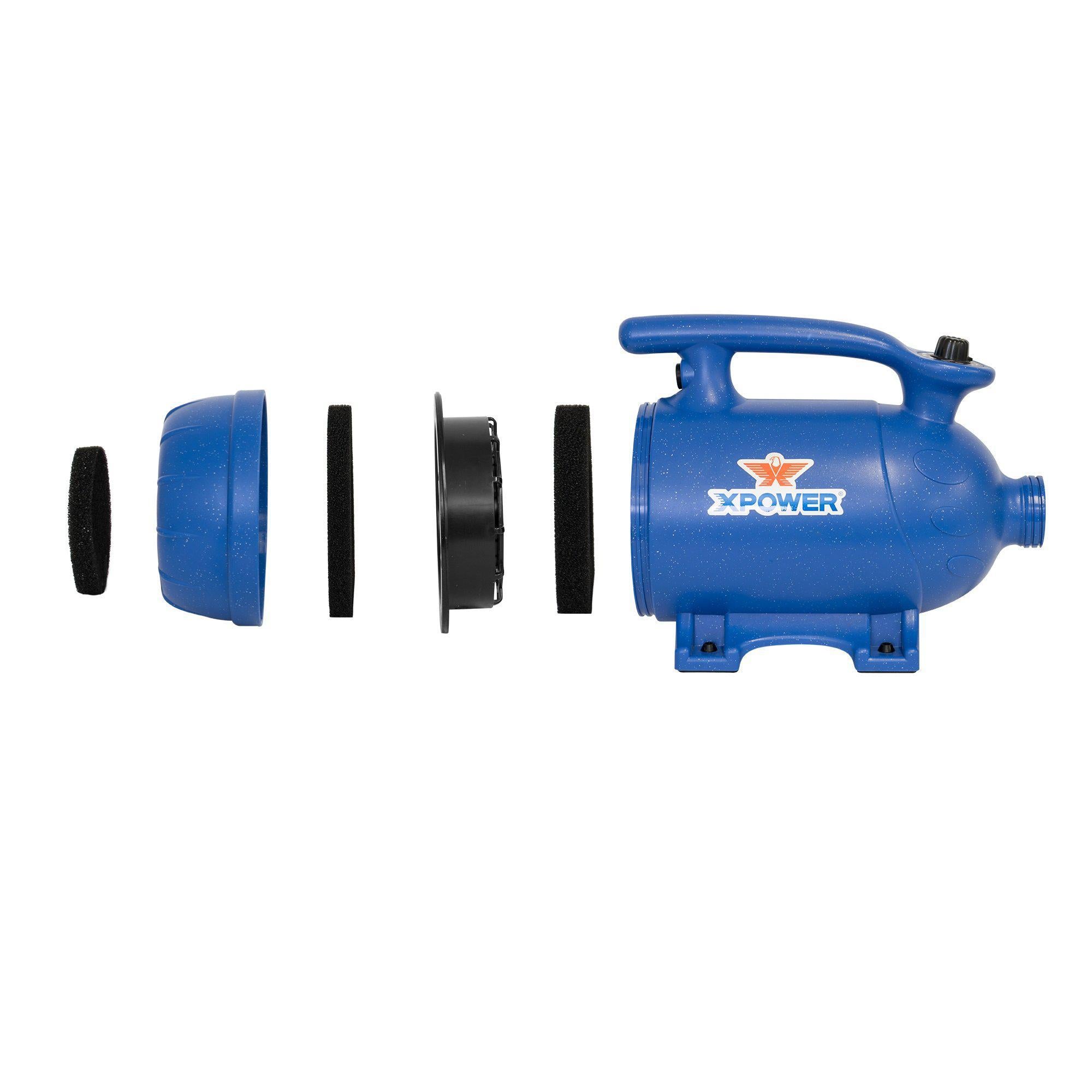 XPOWER B-4 Mobile Pro Force Pet Grooming Dryer (3 HP)