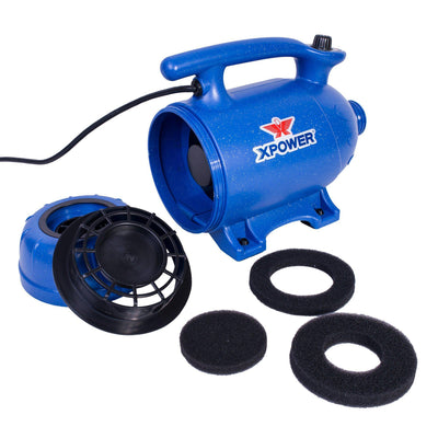 XPOWER B-4 Mobile Pro Force Pet Grooming Dryer (3 HP)