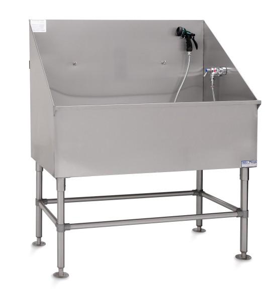 PetLift Classic Stainless Steel Dog Grooming Bath Tub