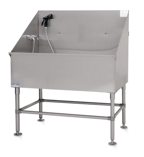 PetLift Classic Stainless Steel Dog Grooming Bath Tub