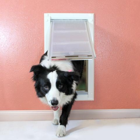 Endura Flap Pet Door for Walls - Wall Mount Dog Door