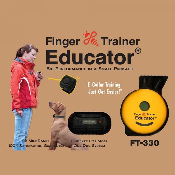 Educator FT-330 Finger Trainer 1/2 Mile Remote Dog Training Collar