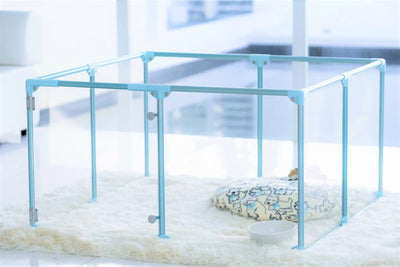 Clearly Loved Pets Medium Lucidium Clear Dog Pen