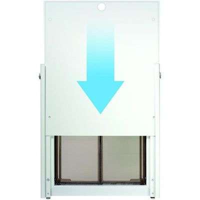 PlexiDor Performance Sliding Track w/ Flip Lock