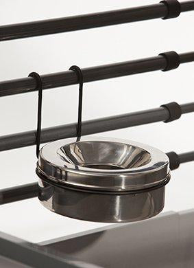 MIM Safe Variocage Stainless Steel Spill Proof Water Bowl