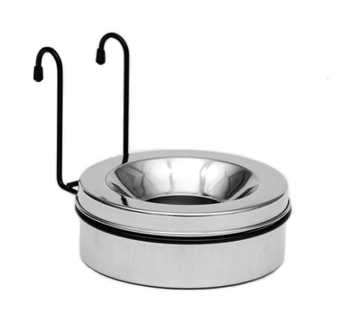 MIM Safe Variocage Stainless Steel Spill Proof Water Bowl