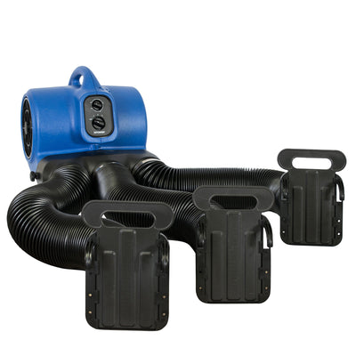 XPOWER X-430TF Cage Dryer with Multi Cage Drying Hose Kit