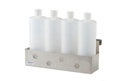 PetLift Stainless Steel Bottle Holder for Dog Grooming Tubs